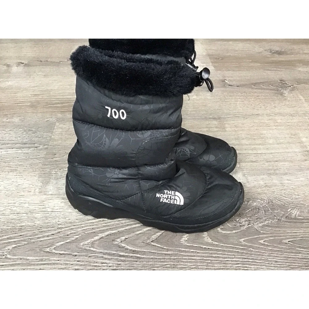 The North Face Womens Black Size 9 700 Goose Down Snow Boots Winter Boots